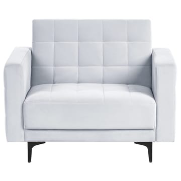 Fåtölj Aberdeen - Ljusgrå, svart - Möbler - Fåtölj & stolar - Fåtölj - Liggfåtölj