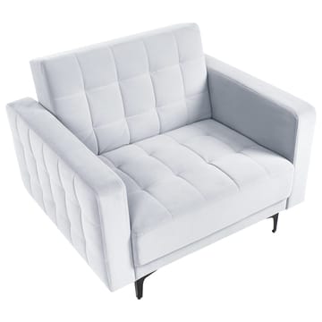 Fåtölj Aberdeen - Ljusgrå, svart - Möbler - Fåtölj & stolar - Fåtölj - Liggfåtölj