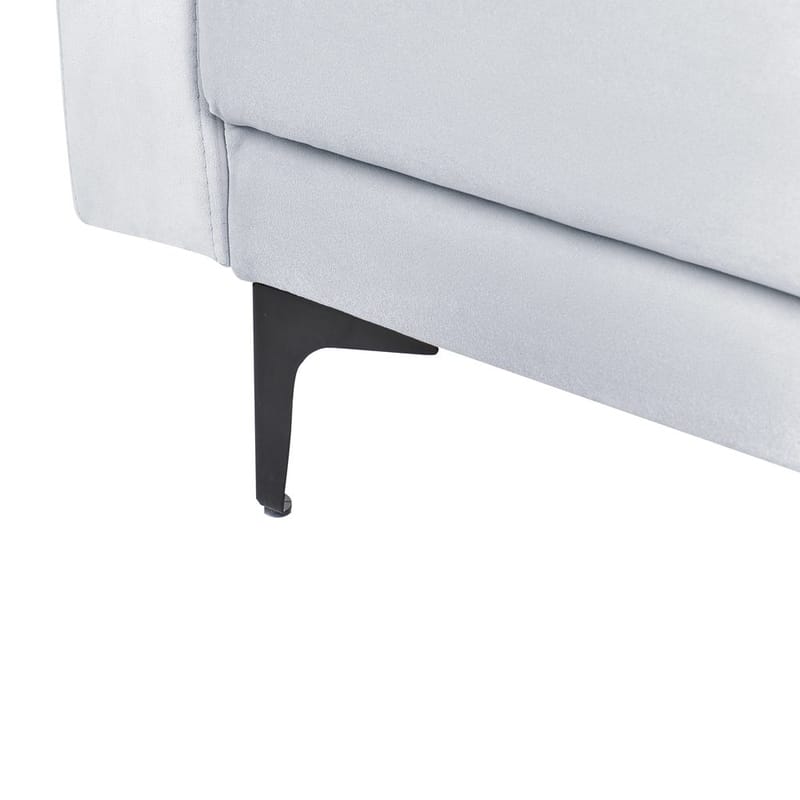 Fåtölj Aberdeen - Ljusgrå, svart - Möbler - Fåtölj & stolar - Fåtölj - Liggfåtölj