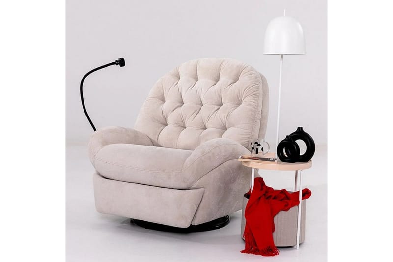 Adesis Reclinerfåtölj Elektrisk, Krämvit