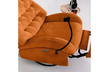 Adesis Reclinerfåtölj Elektrisk - Röd - Möbler - Fåtölj & stolar - Fåtölj - Liggfåtölj