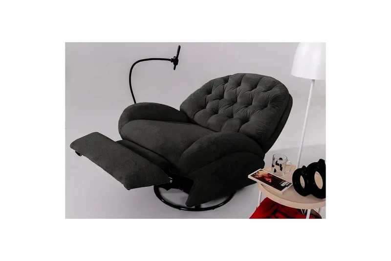 Adesis Reclinerfåtölj Elektrisk - Svart - Möbler - Fåtölj & stolar - Fåtölj - Liggfåtölj