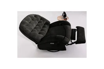 Adesis Reclinerfåtölj Elektrisk - Svart - Möbler - Fåtölj & stolar - Fåtölj - Liggfåtölj