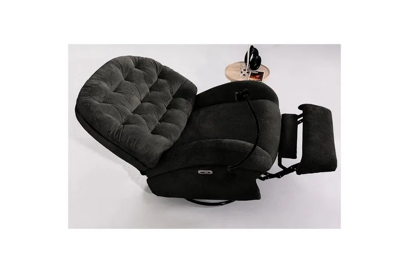 Adesis Reclinerfåtölj Elektrisk - Svart - Möbler - Fåtölj & stolar - Fåtölj - Liggfåtölj