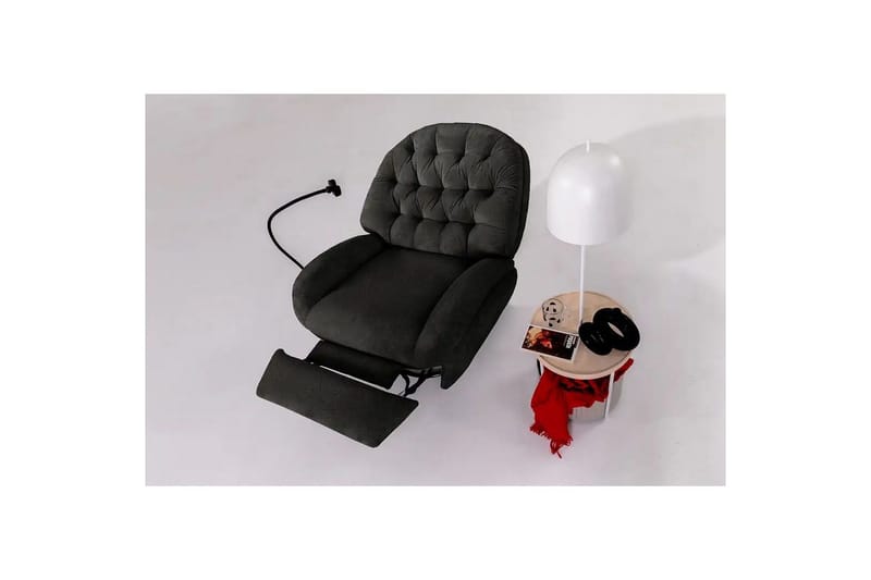 Adesis Reclinerfåtölj Elektrisk - Svart - Möbler - Fåtölj & stolar - Fåtölj - Liggfåtölj