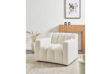 Fåtölj Agerup - Vit - Möbler - Fåtölj & stolar - Fåtölj