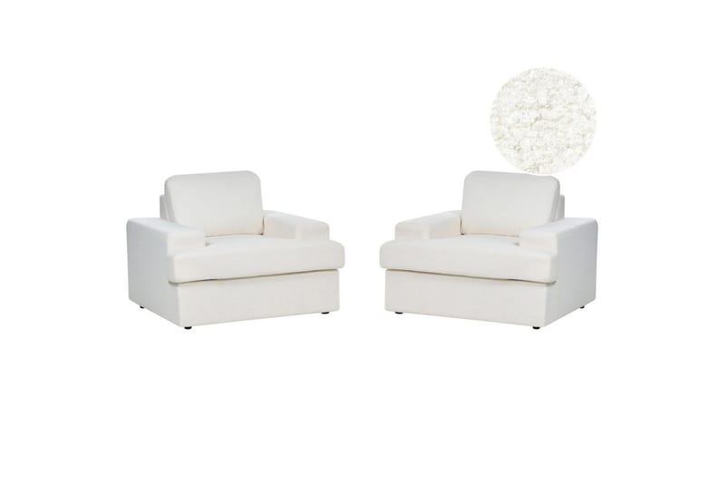 Fåtölj Alla set om 2 Vit, Vit