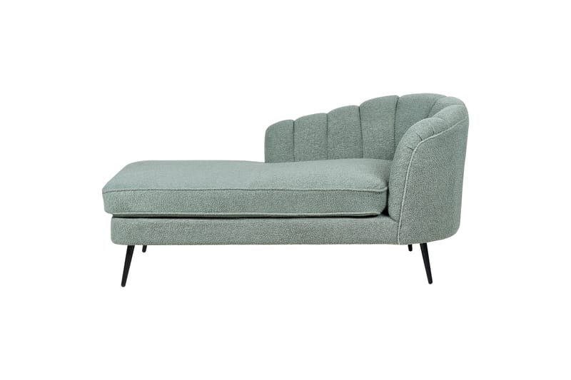 Allier Schäslong 150 cm Höger - Svart/Grön - Möbler - Fåtölj & stolar - Fåtölj - Liggfåtölj