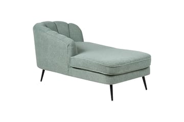 Allier Schäslong 150 cm Höger - Svart/Grön - Möbler - Fåtölj & stolar - Fåtölj - Liggfåtölj