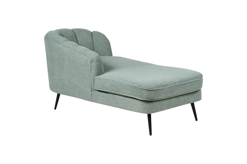 Allier Schäslong 150 cm Höger - Svart/Grön - Möbler - Fåtölj & stolar - Fåtölj - Liggfåtölj