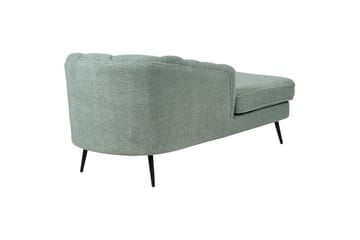 Allier Schäslong 150 cm Höger - Svart/Grön - Möbler - Fåtölj & stolar - Fåtölj - Liggfåtölj