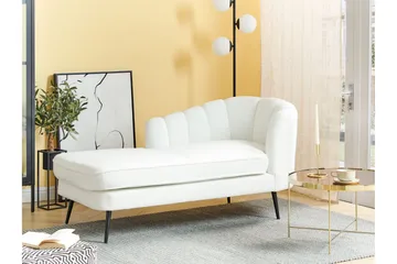 Allier Schäslong 150 cm Höger - Svart/Vit - Möbler - Fåtölj & stolar - Fåtölj - Liggfåtölj