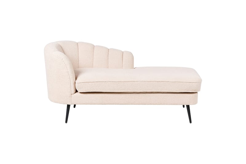 Allier Schäslong 150 cm Vänster - Beige/Svart - Möbler - Fåtölj & stolar - Fåtölj - Liggfåtölj