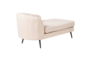 Allier Schäslong 150 cm Vänster - Beige/Svart - Möbler - Fåtölj & stolar - Fåtölj - Liggfåtölj