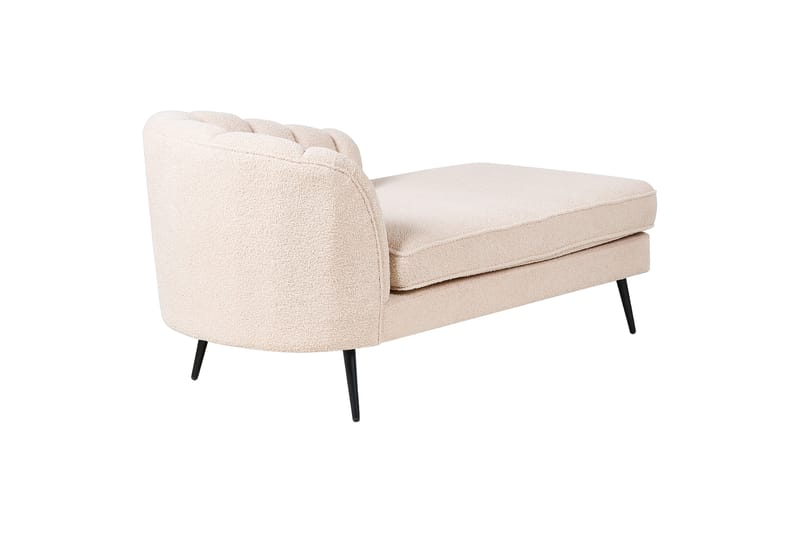 Allier Schäslong 150 cm Vänster - Beige/Svart - Möbler - Fåtölj & stolar - Fåtölj - Liggfåtölj