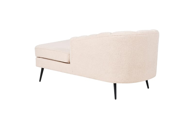 Allier Schäslong 150 cm Vänster - Beige/Svart - Möbler - Fåtölj & stolar - Fåtölj - Liggfåtölj