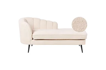 Allier Schäslong 150 cm Vänster - Beige/Svart - Möbler - Fåtölj & stolar - Fåtölj - Liggfåtölj