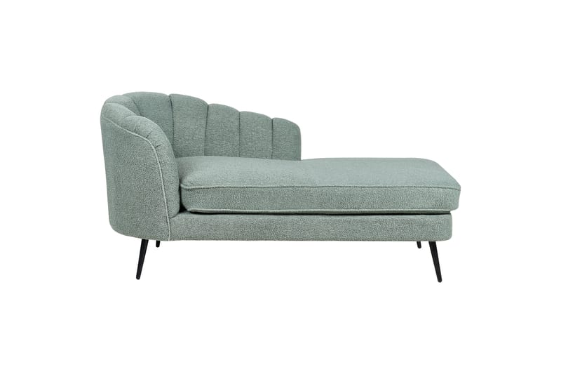 Allier Schäslong 150 cm Vänster - Svart/Gr�ön - Möbler - Fåtölj & stolar - Fåtölj - Liggfåtölj