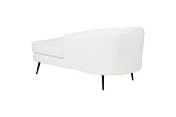 Allier Schäslong 150 cm Vänster - Svart/Vit - Möbler - Fåtölj & stolar - Fåtölj - Liggfåtölj