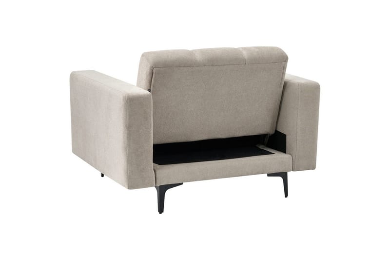 Fåtölj Alnes Beige/svart - Beige/svart - Möbler - Fåtölj & stolar - Fåtölj