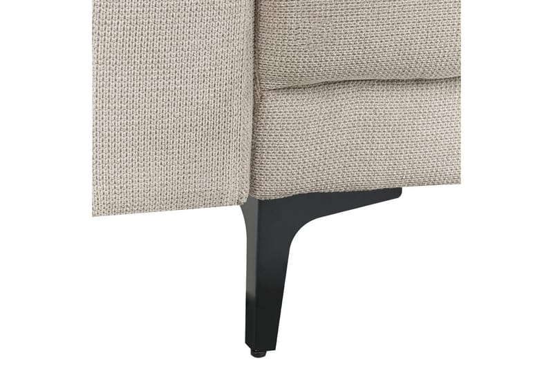 Fåtölj Alnes Beige/svart - Beige/svart - Möbler - Fåtölj & stolar - Fåtölj