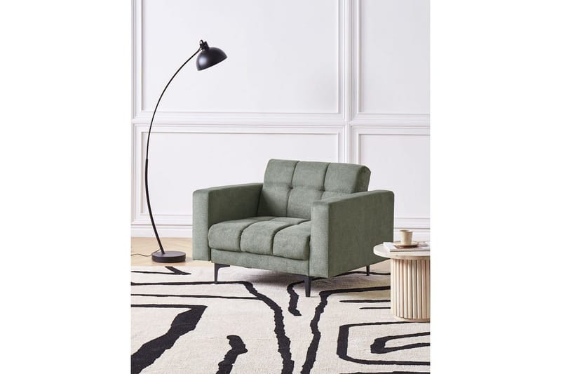 Fåtölj Alnes Grön/Svart - Grön/Svart - Möbler - Fåtölj & stolar - Fåtölj