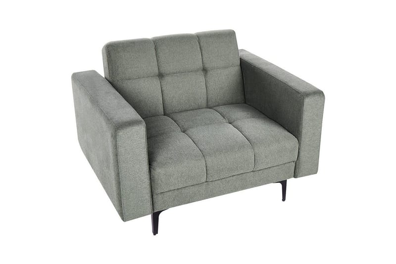 Fåtölj Alnes Grön/Svart - Grön/Svart - Möbler - Fåtölj & stolar - Fåtölj