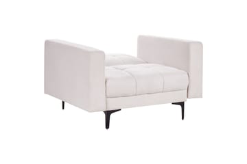 Fåtölj Alnes Off-white/Svart - Off-white/Svart - Möbler - Fåtölj & stolar - Fåtölj