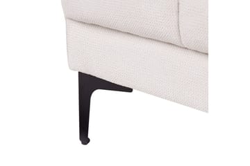 Fåtölj Alnes Off-white/Svart - Off-white/Svart - Möbler - Fåtölj & stolar - Fåtölj