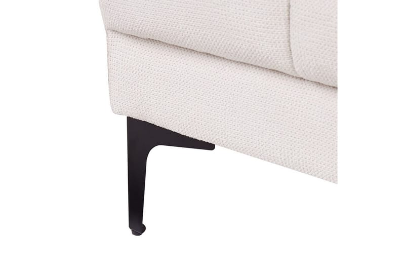 Fåtölj Alnes Off-white/Svart - Off-white/Svart - Möbler - Fåtölj & stolar - Fåtölj