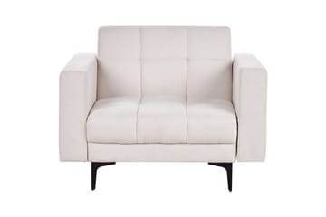 Fåtölj Alnes Off-white/Svart - Off-white/Svart - Möbler - Fåtölj & stolar - Fåtölj