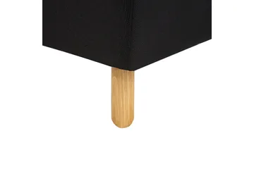 Alsten Schäslong 163 cm - Svart/Ljust trä - Möbler - Fåtölj & stolar - Fåtölj - Liggfåtölj