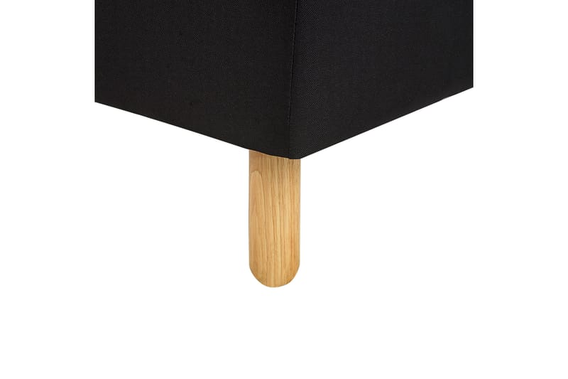 Alsten Schäslong 163 cm - Svart/Ljust trä - Möbler - Fåtölj & stolar - Fåtölj - Liggfåtölj