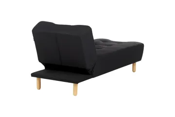 Alsten Schäslong 163 cm - Svart/Ljust trä - Möbler - Fåtölj & stolar - Fåtölj - Liggfåtölj