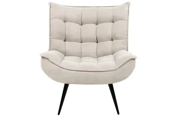 Fåtölj Alvesta - Beige, svart - Möbler - Fåtölj & stolar - Fåtölj