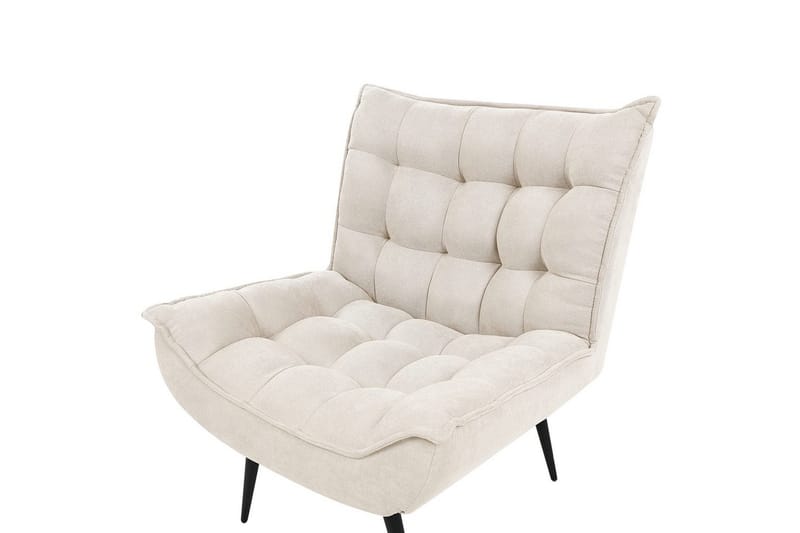 Fåtölj Alvesta - Beige, svart - Möbler - Fåtölj & stolar - Fåtölj