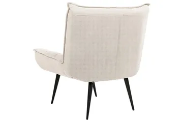 Fåtölj Alvesta - Beige, svart - Möbler - Fåtölj & stolar - Fåtölj