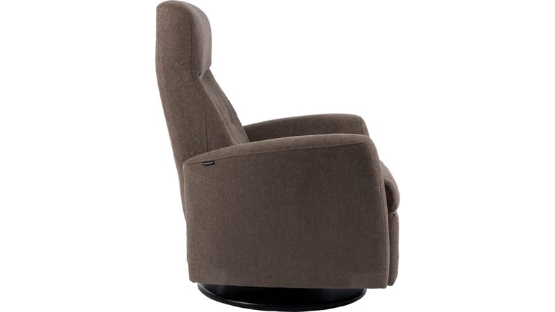 Alvion Hjellegjerde Reclinerfåtölj i tyg - Taupe - Möbler - Fåtölj & stolar - Fåtölj - Biofåtölj & reclinerfåtölj