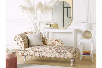 Amardeep Schäslong 169 cm Vänster - Beige/Vit/Multifärgad - Möbler - Fåtölj & stolar - Fåtölj - Liggfåtölj