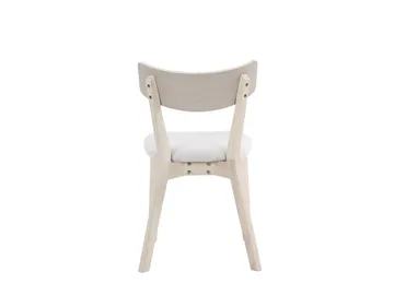 Amelia Matstol i trä med dyna - Vitlaserad - Möbler - Fåtölj & stolar - Fåtölj - Howard fåtölj