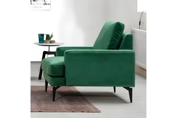 Andary Fåtölj - Grön/Svart - Möbler - Fåtölj & stolar - Fåtölj