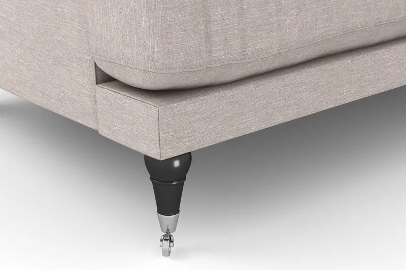 Andrew Loveseat - Beige/Krom - Möbler - Fåtölj & stolar - Fåtölj