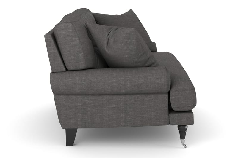 Andrew Loveseat - Mörkgrå/Krom - Möbler - Fåtölj & stolar - Fåtölj