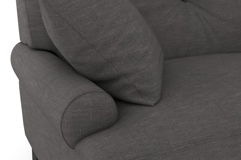 Andrew Loveseat - Mörkgrå/Krom - Möbler - Fåtölj & stolar - Fåtölj