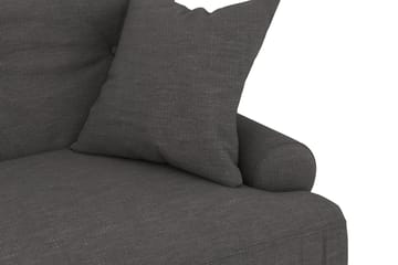 Andrew Loveseat - Mörkgrå/Mässing - Möbler - Fåtölj & stolar - Fåtölj