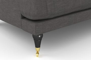 Andrew Loveseat - Mörkgrå/Mässing - Möbler - Fåtölj & stolar - Fåtölj