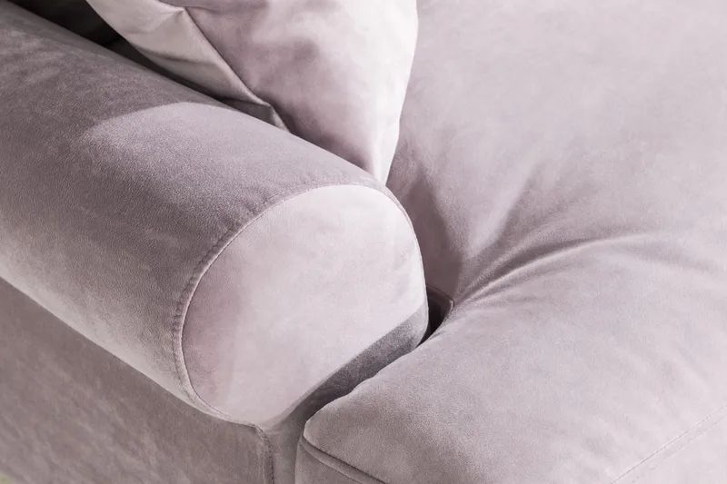 Andrew Loveseat Sammet - Lila/Mässing - Möbler - Fåtölj & stolar - Fåtölj