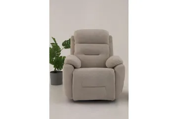 Angola Reclinerfåtölj Manuell - Krämvit - Möbler - Fåtölj & stolar - Fåtölj - Biofåtölj & reclinerfåtölj