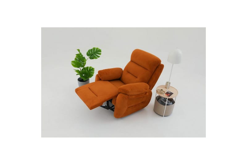 Angola Reclinerfåtölj Manuell - Röd - Möbler - Fåtölj & stolar - Fåtölj - Biofåtölj & reclinerfåtölj