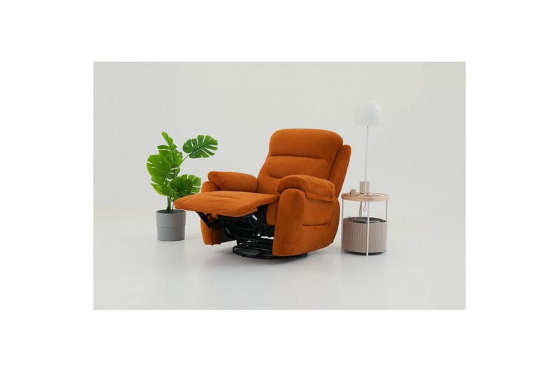 Angola Reclinerfåtölj Manuell - Röd - Möbler - Fåtölj & stolar - Fåtölj - Liggfåtölj